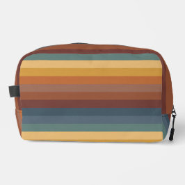 Neceser Naranja MARRÓN TIRA AZUL AMARILLA