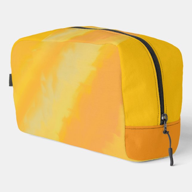 Neceser Naranja soleado cítrico acuarela (Esquina derecha)