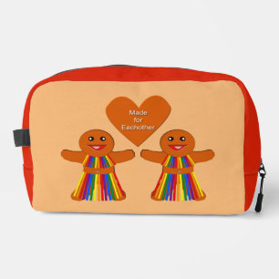Neceser Navidades lesbianas Gingerbread Pareja de Damas
