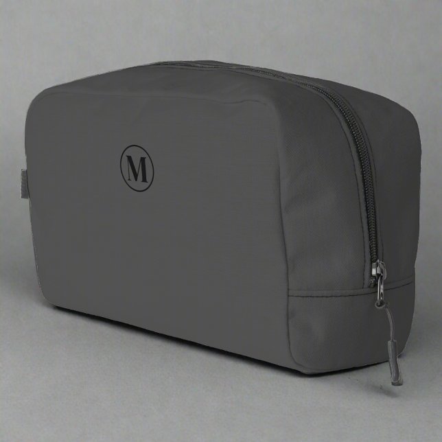 Neceser Negro gris claro l elegante lujo monogramado (Subido por el creador)