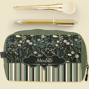 Neceser Nicolette Dark Daisy Floral Estriada
