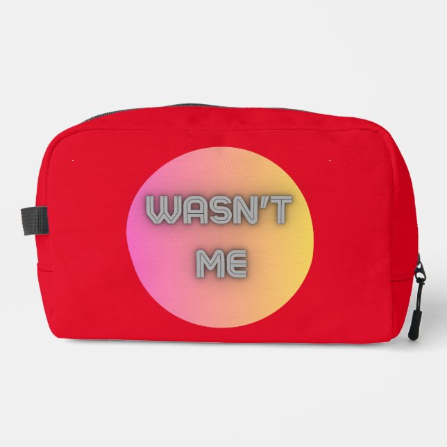 Neceser no fui yo (Anverso)