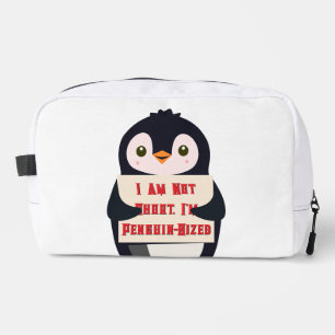 Neceser No soy bajo, tengo tamaño de pingüino