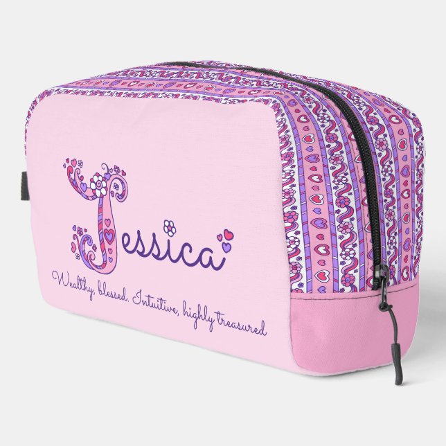 Neceser Nombre de Jessica comenzando con chicas de J (Esquina derecha)