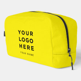 Neceser Nombre de logotipo de negocio amarillo Instagram V