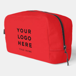 Neceser Nombre de logotipo de negocio rojo Instagram Viaje