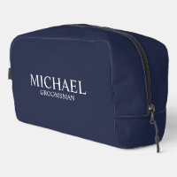 Nombre del Groomsman personalizado clásico