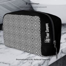 Nombre del logotipo de la compañía Promo Patrón de