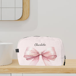 Neceser Nombre elegante rosa de Bow