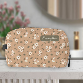Neceser Nombre Femenino Floral Boho Flor Silvestre Neutral