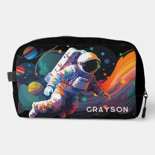 Neceser Nombre personalizado del espacio astronauta modern