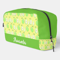 Nombre personalizado manzanas verdes amarillas