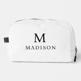 Neceser Nombre personalizado minimalista y elegante en bla