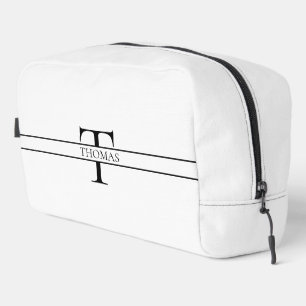 Neceser Nombre personalizado monogramado elegante