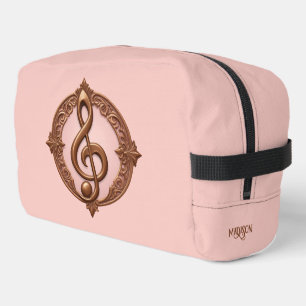 Neceser Nombre personalizado Nota de limpieza musical