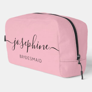 Neceser Nombre Personalizado Rosa Maquillaje de Damas de H