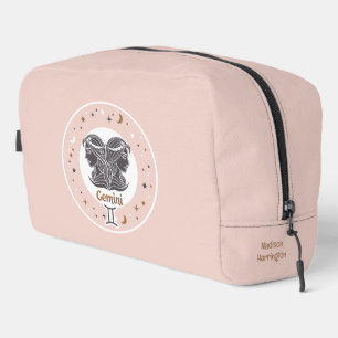 Neceser Nombre personalizado Rótulo Zodiac Gemini