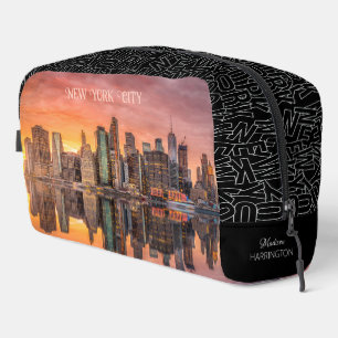 Neceser Nombre personalizado Skyline New York City
