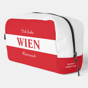 Neceser Nombre personalizado y guión de texto - Viena