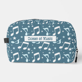 Neceser Océano de música estampado