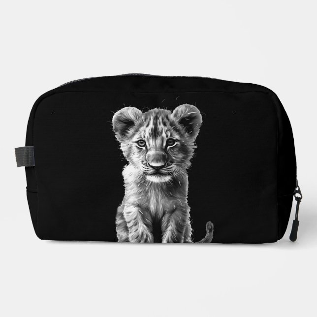 Neceser Oh Bebé Gran Gato Gris (Anverso)