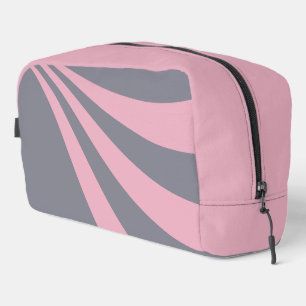 Neceser Ola gris y rosa