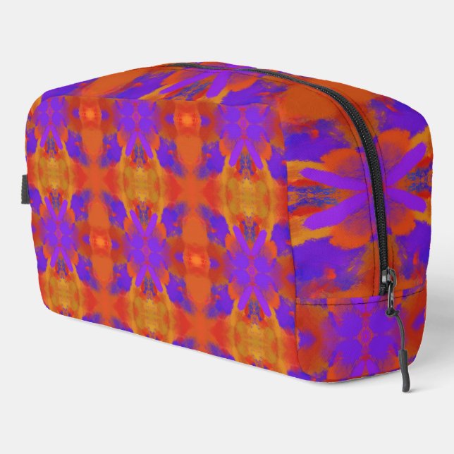 Neceser Orange Purple And Red Abstract Graphic Art Design (Esquina derecha)