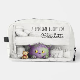 Neceser Organizador de viajes de niños con Monstruo Púrpur