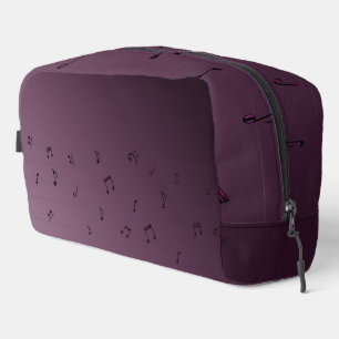 Neceser Oscuro Ombre Musical Notes Mauve