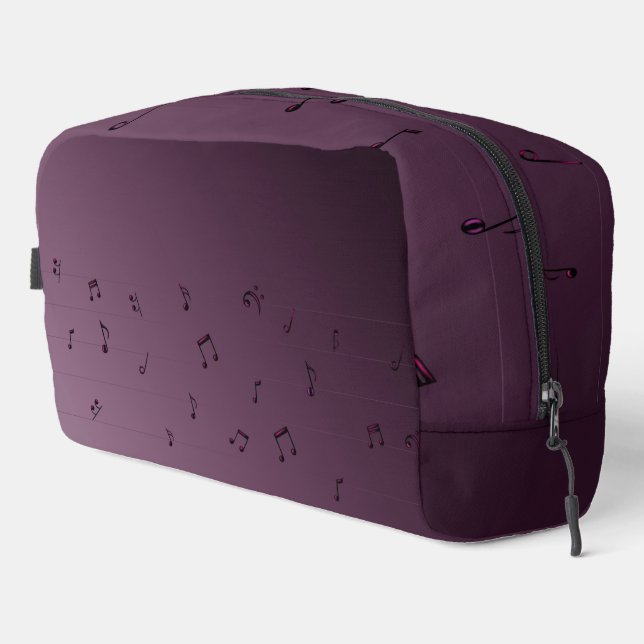 Neceser Oscuro Ombre Musical Notes Mauve (Esquina derecha)
