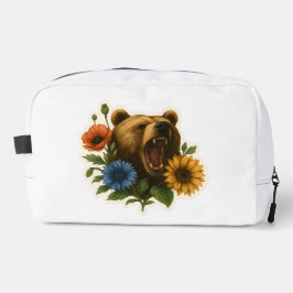 Neceser Oso con flores