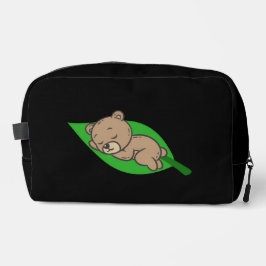 Neceser Oso en una hoja