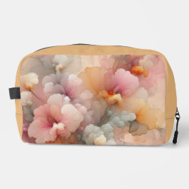 Neceser Paisaje abstracto de nubes con tinta y flores en p