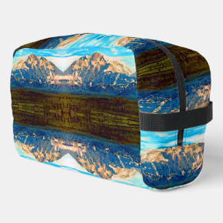 Neceser Parque nacional Vintage EE. UU. Alaska Mt Mckinley