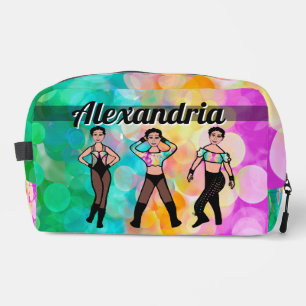 Neceser Pastel de bailarina de Majorette personalizada y n