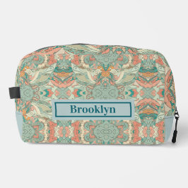Neceser Pastel Resumen Paisley Pattern Toiletry Bag