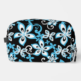 NECESER PATRÓN ALOHA HAWAII EN NEGRO/AZUL