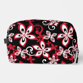 NECESER PATRÓN ALOHA HAWAII EN NEGRO/ROJO