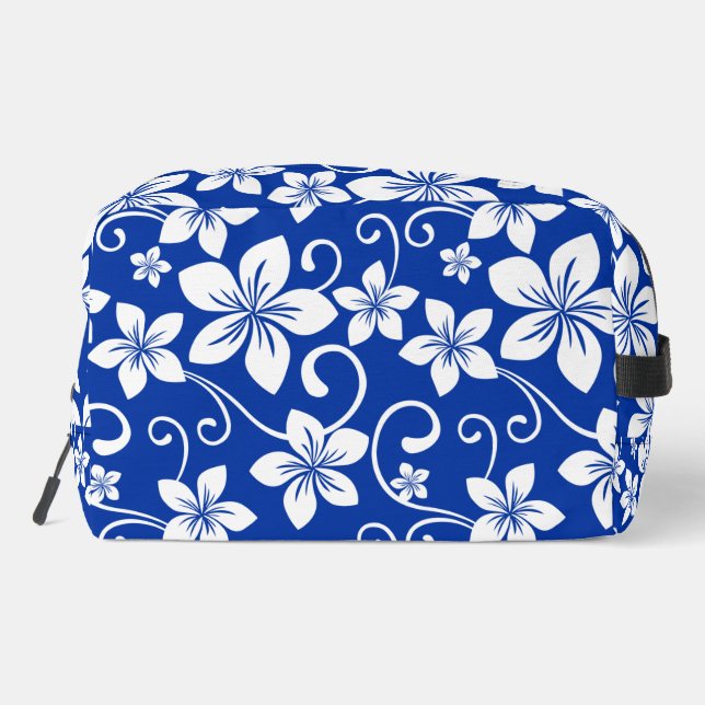 NECESER PATRÓN AZUL DE HAWAII EN AZUL REAL (Reverso )