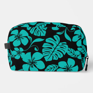 NECESER PATRÓN BIKINI ROSA EN NEGRO/VERDE AZULADO