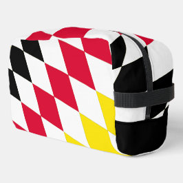 Neceser Patrón de bandera de diamante azul amarillo rojo n