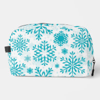Patrón de Copo de Nieve Azul