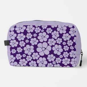 Neceser Patrón de Flor - Almohadón Morado