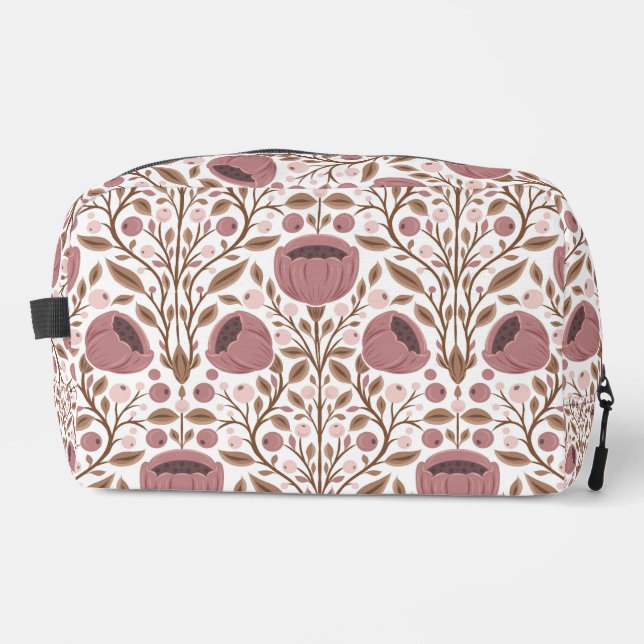 Neceser Patrón de flores silvestres (Anverso)