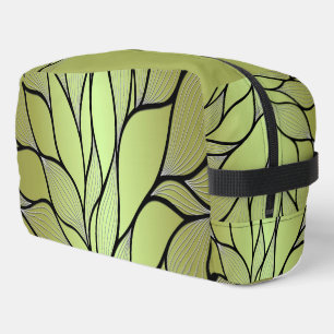 Neceser Patrón de hoja verde oliva