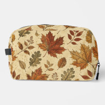 Patrón de Hojas de Otoño – Botánica Otoñal Vintage