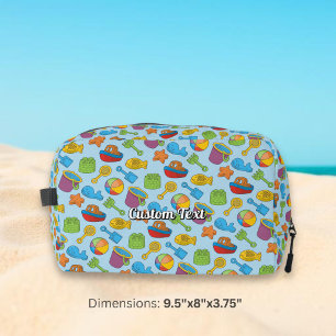 Neceser Patrón de iconos de juguetes de playa