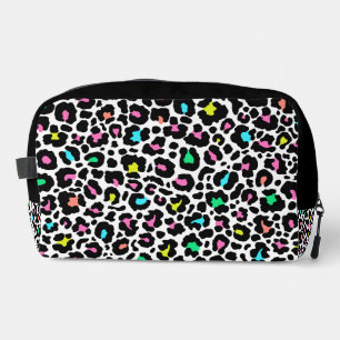 Neceser Patrón de leopardo colorido