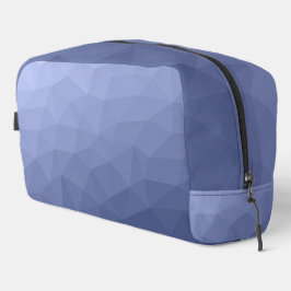 Neceser Patrón de malla geométrica con gradiente azul gris