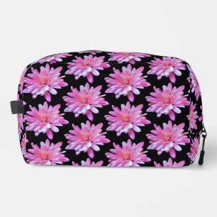 Neceser Patrón de margarita rosada, patrón floral de bonit
